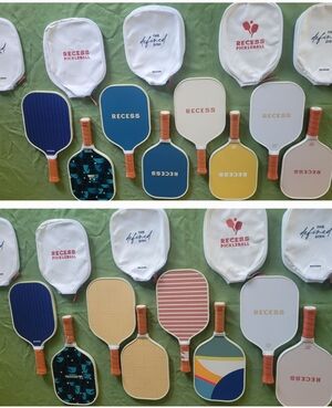 Pickleball Paddle Set - Multicolor - Single Paddle Incl. Cover